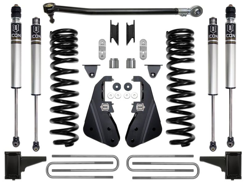 icon 2020-2022 ford f250/f350, 4.5" lift, stage 1 suspension system k64521