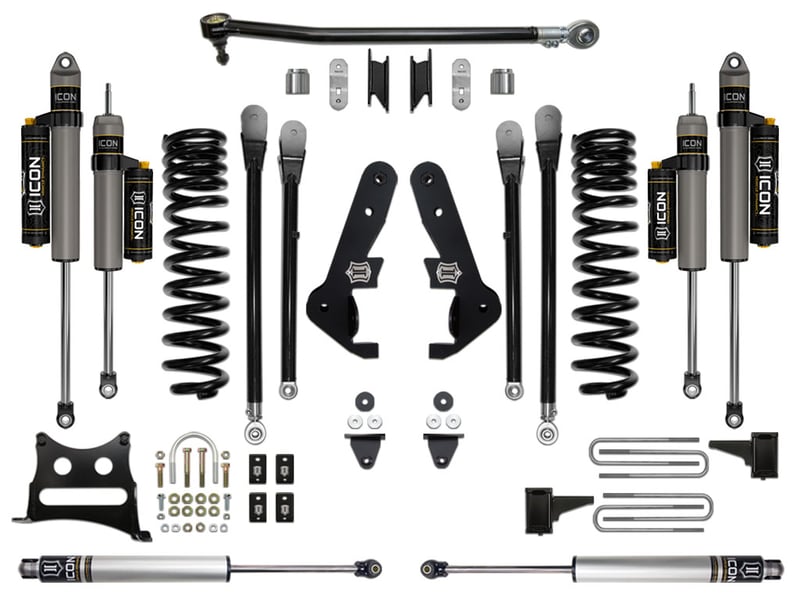 icon 2020-2022 ford f250/f350, 4.5" lift, stage 5 suspension system k64525