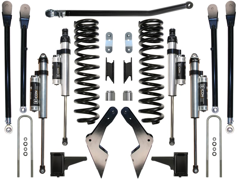 icon 08-10 ford f250/f350 4.5" stage 4 suspension system k64553