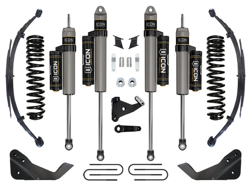 icon 05-07 ford f-250/f-350 7" stage 4 suspension system k67103