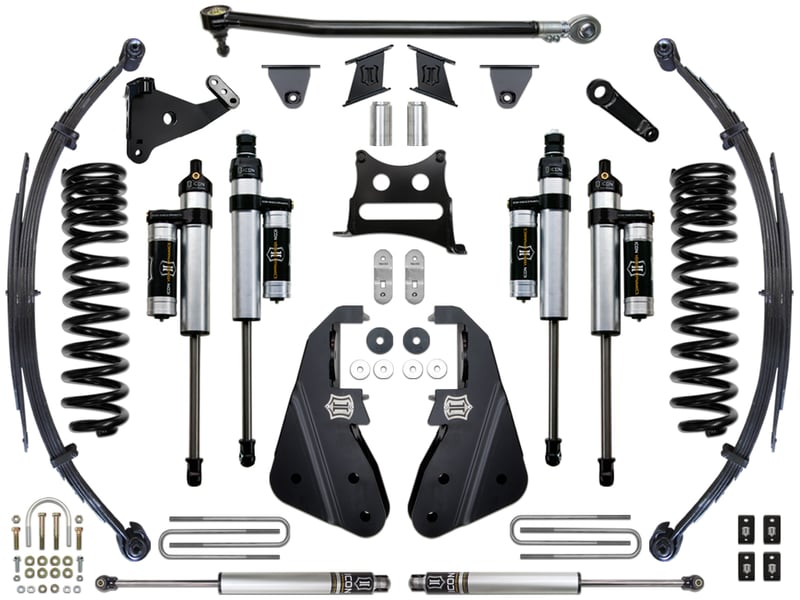 icon 2017-2022 ford f250/f350, 7" lift, stage 3 suspension system k67113