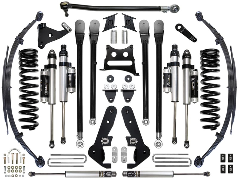 icon 2017-2022 ford f250/f350, 7" lift, stage 5 suspension system k67115