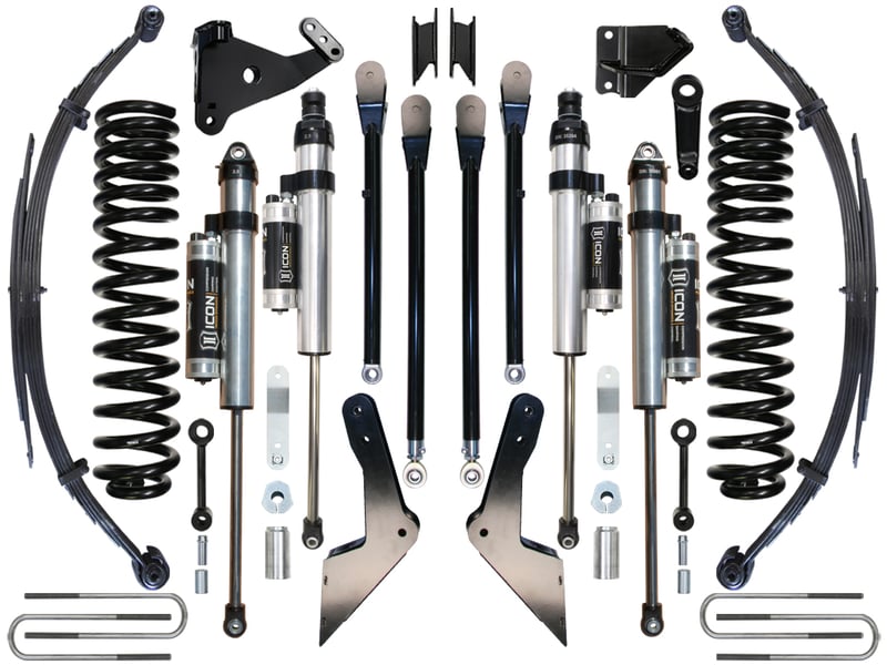 icon 08-10 ford f250/f350 7" stage 5 suspension system k67204