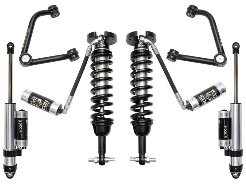 icon 2019-2023 gm 1500, 1.5-3.5" lift, stage 4 suspension system, tubular uca k73064t