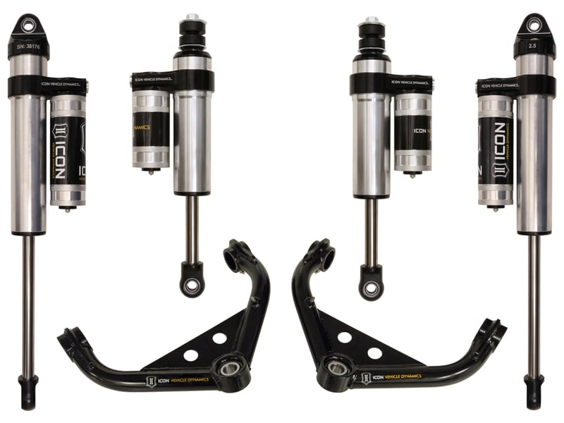 icon 01-10 gm 2500hd/3500 0-2" stage 3 suspension system k77102