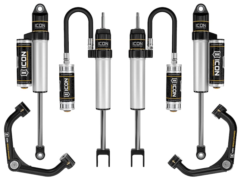 icon 20-up gm 2500hd/3500 0-2" stage 2 suspension system (tubular) k78352t