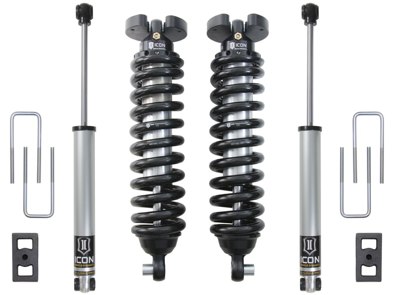 icon 2016-2023 nissan titan xd, 3" lift, stage 1 suspension system k83031