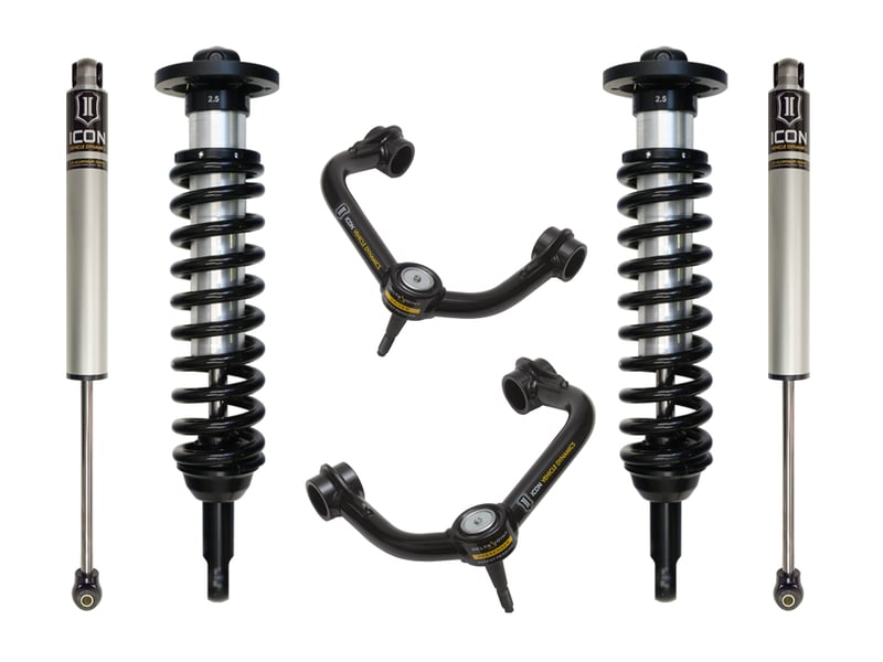 icon 09-13 ford f150 4wd 0-2.63" stage 2 suspension system w tubular uca k93002t