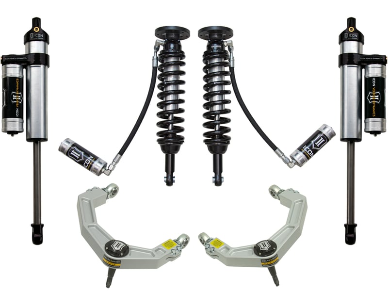 icon 09-13 ford f150 4wd 1.75-2.63" stage 4 suspension system w billet uca k93004