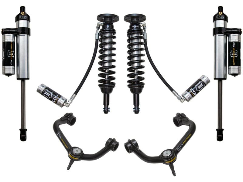 icon 09-13 ford f150 4wd 1.75-2.63" stage 4 suspension system w tubular uca k93004t