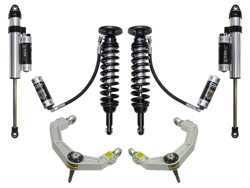 icon 09-13 ford f150 4wd 1.75-2.63" stage 5 suspension system w billet uca k93005
