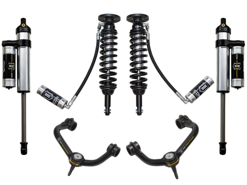 icon 09-13 ford f150 2wd 1.75-2.63" stage 3 suspension system w tubular uca k93012t