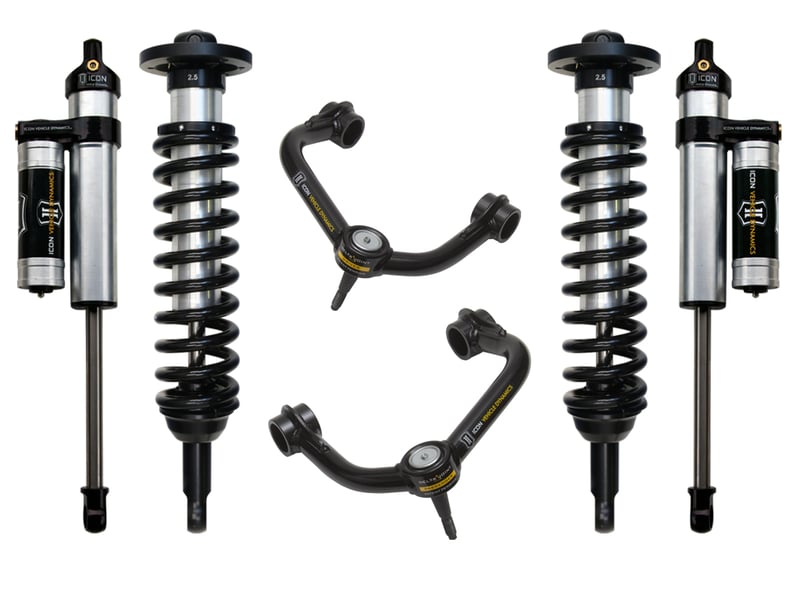 icon 04-08 ford f150 2wd 0-2.63" stage 3 suspension system w tubular uca k93032t