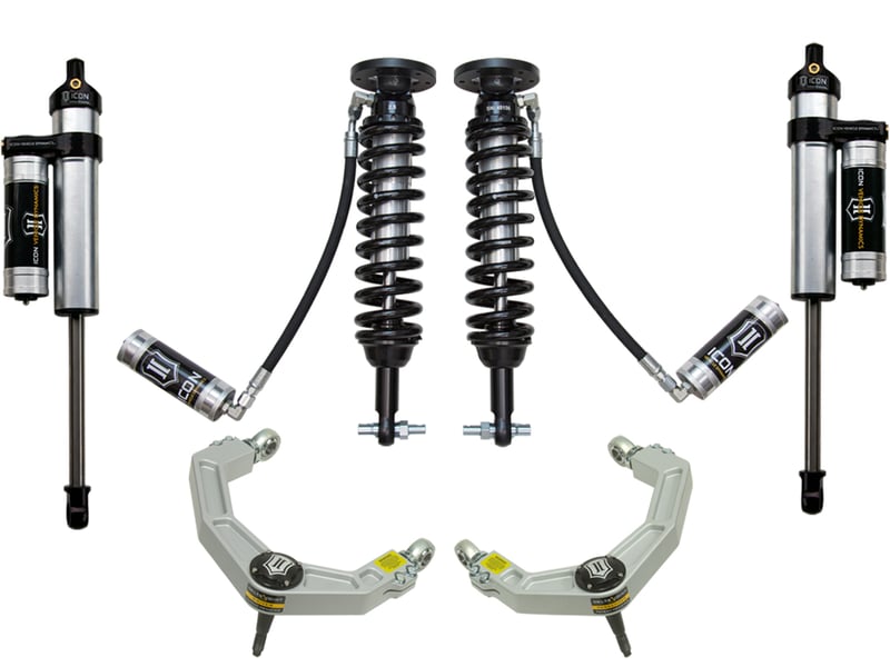 icon 2014 ford f150 4wd 1.75-2.63" stage 4 suspension system w billet uca k93064