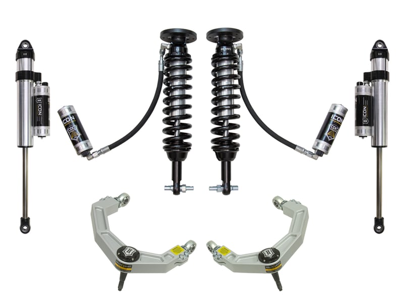 icon 2014 ford f150 4wd 1.75-2.63" stage 5 suspension system w billet uca k93065