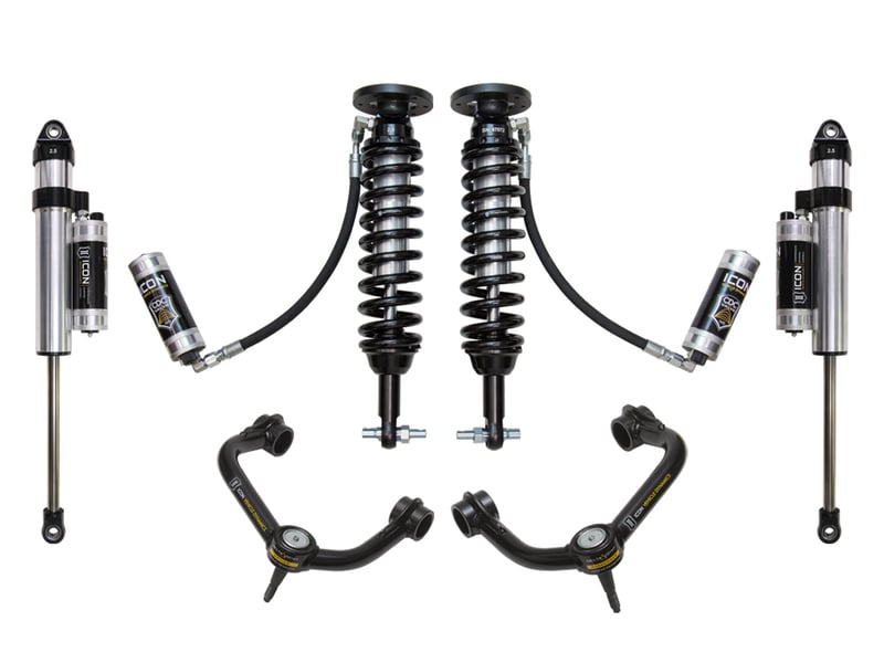 icon 2014 ford f150 4wd 1.75-2.63" stage 5 suspension system w tubular uca k93065t