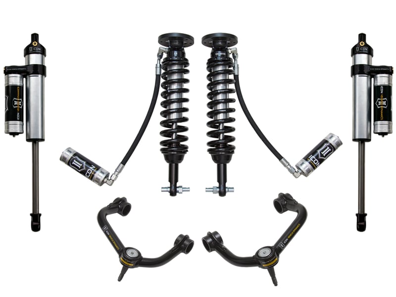 icon 2014 ford f150 2wd 1.75-2.63" stage 4 suspension system w tubular uca k93074t