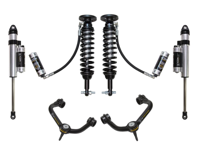 icon 2014 ford f150 2wd 1.75-2.63" stage 5 suspension system w tubular uca k93075t