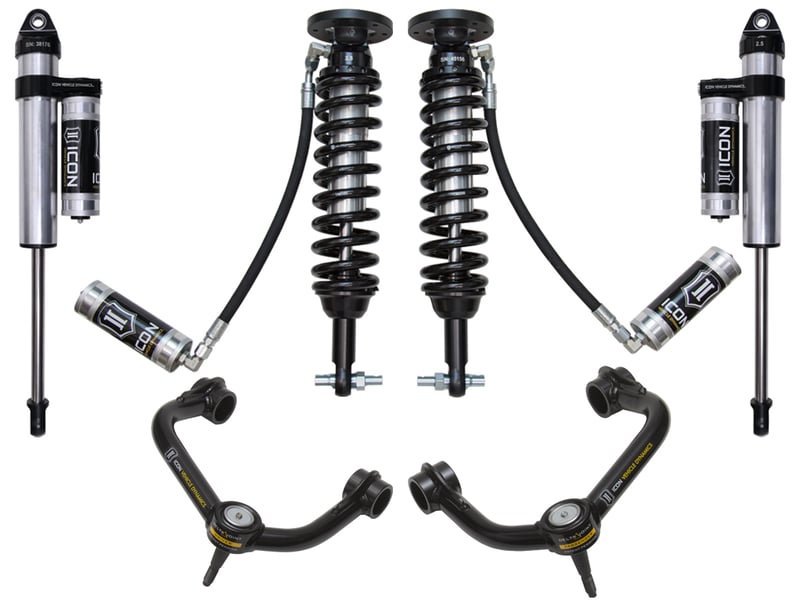 icon 2015-2020 ford f150 4wd 2-2.63" stage 4 suspension system w tubular uca k93084t