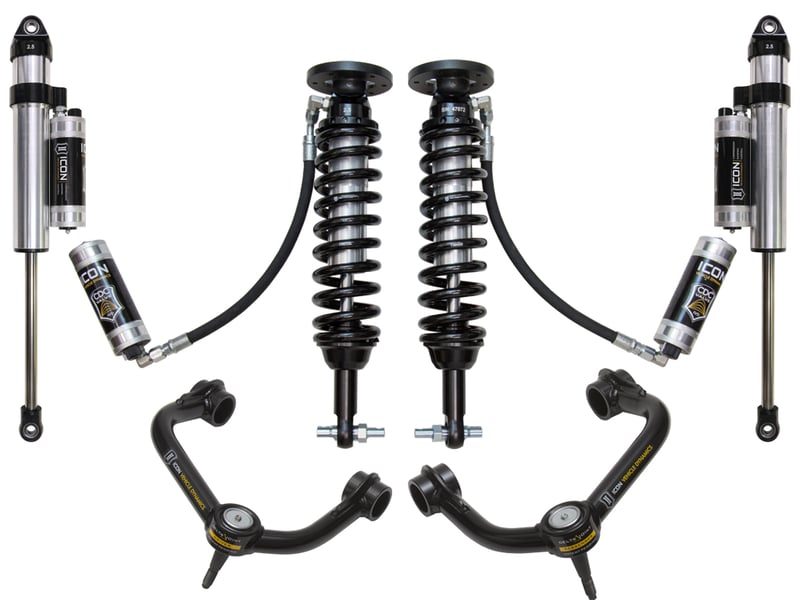 icon 2015-2020 ford f150 4wd 2-2.63" stage 5 suspension system w tubular uca k93085t