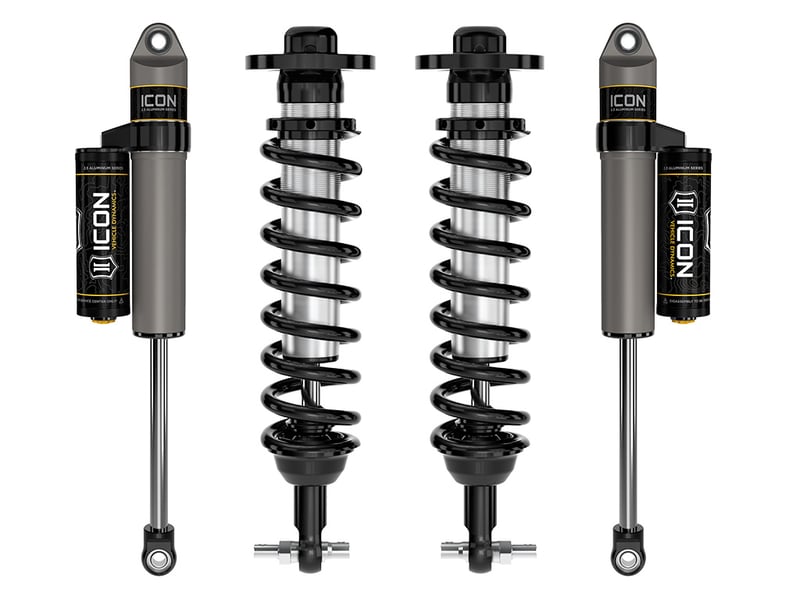 icon 2021-2023 ford f-150 2wd, 0-3" lift, stage 2 suspension system k93122