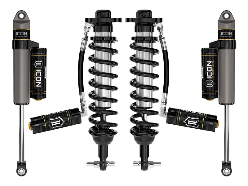 icon 2021-2023 ford f-150 2wd, 0-3" lift, stage 3 suspension system k93123