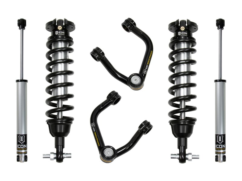 icon 19-21 ford ranger, 0-3.5" lift, stage 2 susp system, tubular uca al knuckle k93202ta