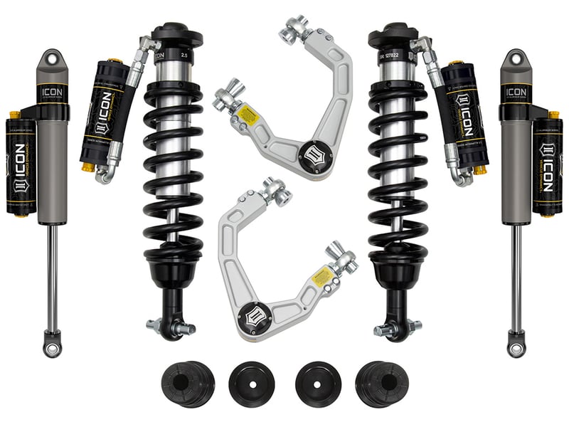 icon 20-23 ford ranger, 0-3.5" lift, stage 5 susp sys, billet uca steel knuckle k93205s