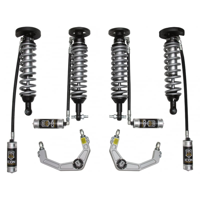 icon 2014-2020 ford expedition 4wd .75-2.25" stage 2 suspension system w billet uca k93302