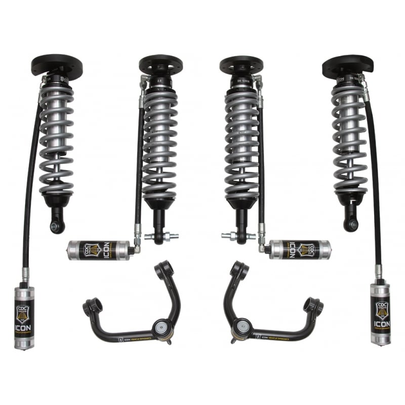 icon 2014-2020 ford expedition 4wd .75-2.25" stage 2 suspension system w tubular uca k93302t