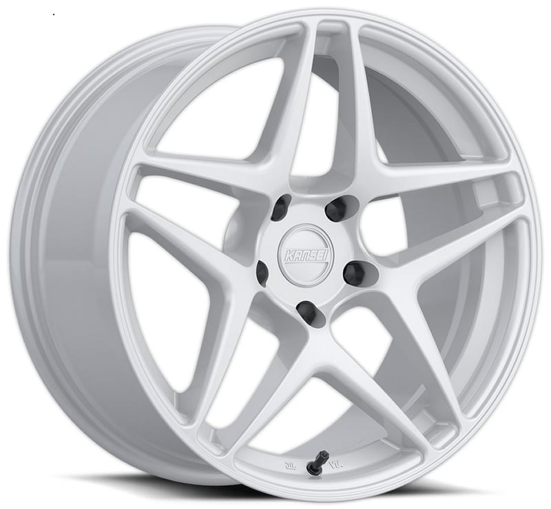 18x10.5 kansei astro gloss white 5x100 12mm