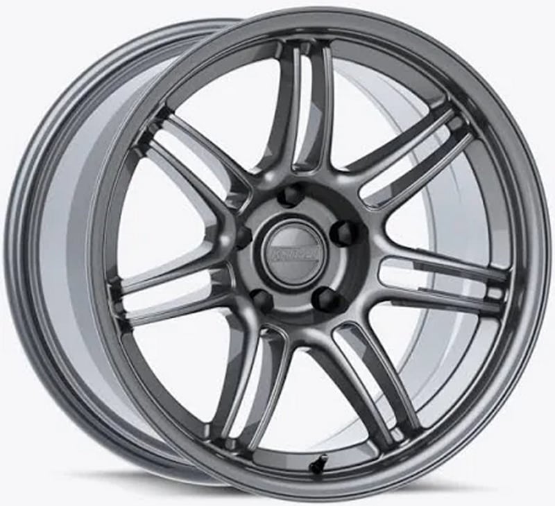 19x10.5 kansei seven gloss gunmetal 5x4.5/114.3 12mm
