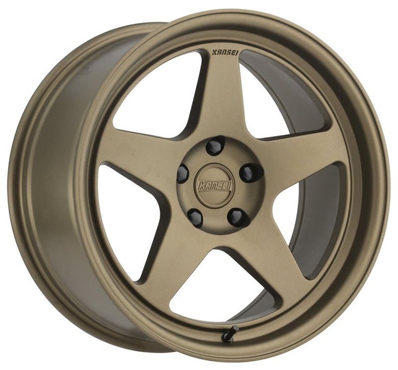 18x9 kansei knp textured bronze 5x4.5/114.3 35mm