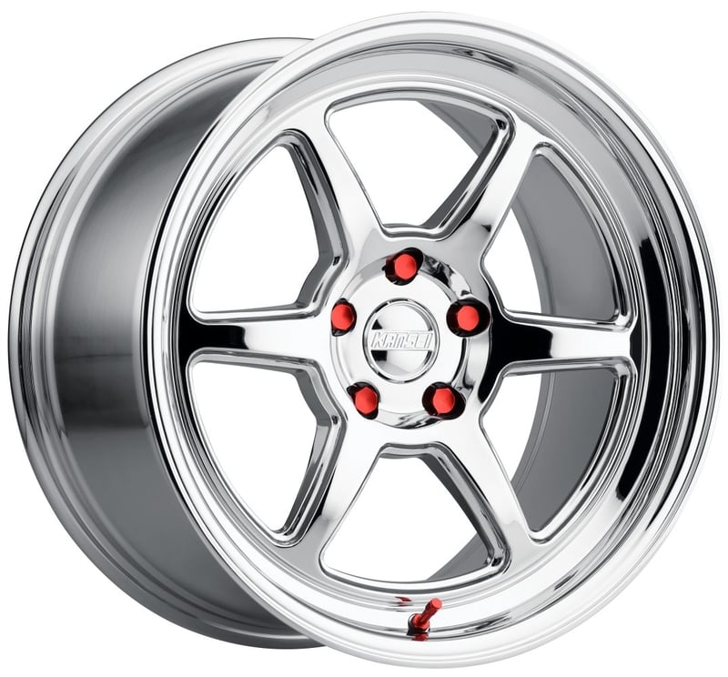 18x9.5 kansei roku x chrome 5x120 22mm