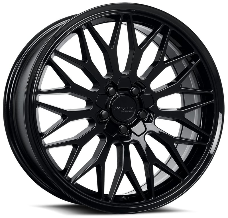 18x8 katana racing kr05 gloss black 5x110 5x4.5/114.3 40mm