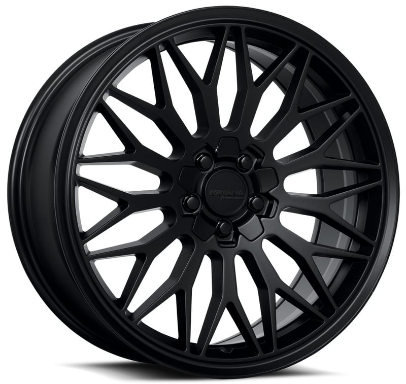 18x8 katana racing kr05 matte black 5x120 5x4.5/114.3 40mm