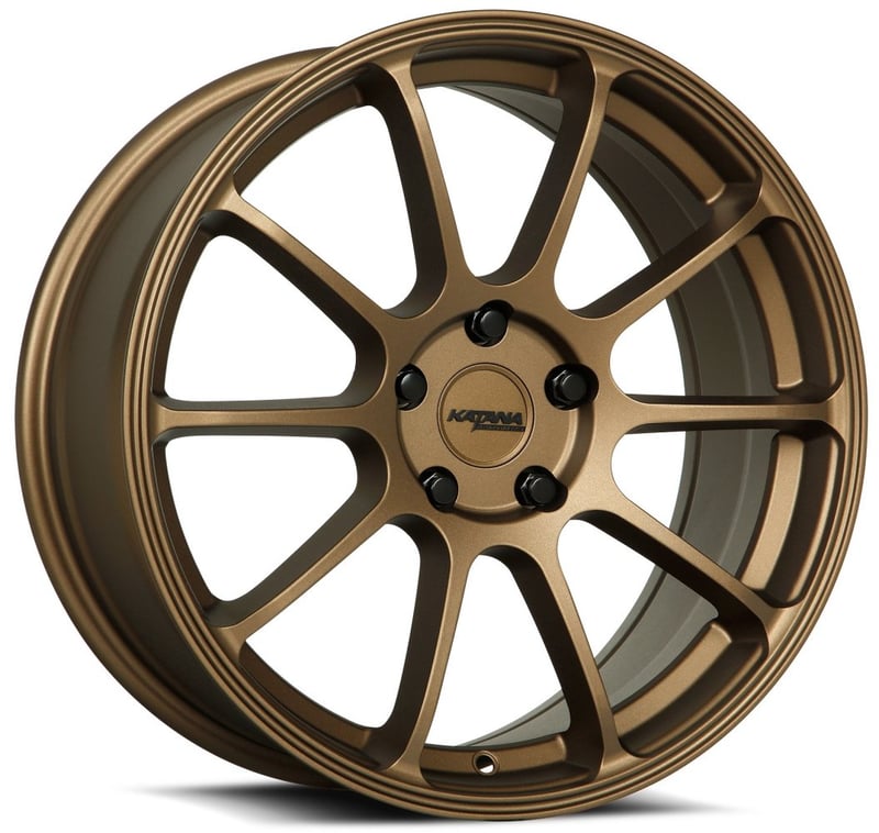 18x8 katana racing kr07 matte bronze 5x100 40mm