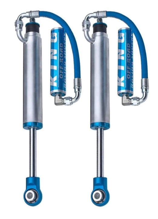 king shocks 03-09 lexus gx470 rear 2.5 dia remote res shock (coil spring conversions only) (pair) 25001-125-ext