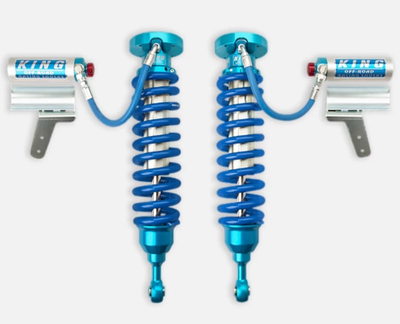 king shocks 08-21 toyota land cruiser 200 front 2.5 dia remote res coilover w/adjuster (pair) 25001-266a