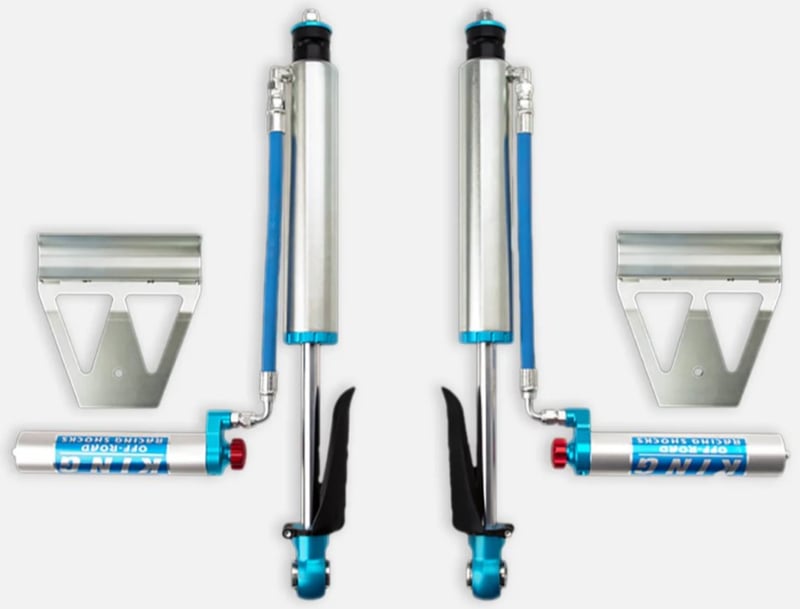 king shocks 08-21 toyota land cruiser 200 rear 2.5 dia remote res shock w/adjuster (pair) 25001-267a