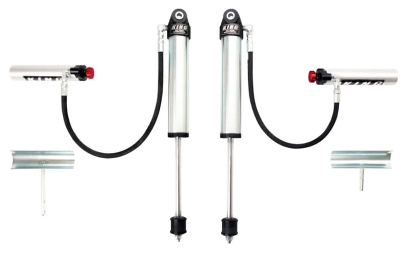 king shocks 2013+ mercedes-benz g-class front 2.5 dia remote res shock w/adjuster (pair) 25001-319a