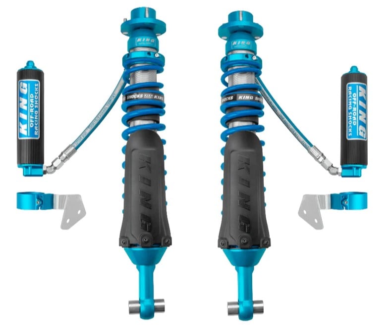 king shocks 2021 ford bronco rear 2.5 dia remote reservoir shock (pair) 25001-393