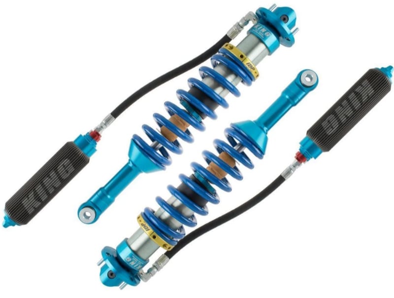 king shocks 2017+ ford raptor 4wd front 3.0 dia remote perf fin res coilover w/adj/int bypass (pair) 30001-403