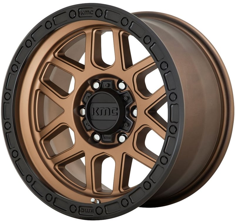 KMC KM544 Mesa Matte Bronze w/ Black Lip