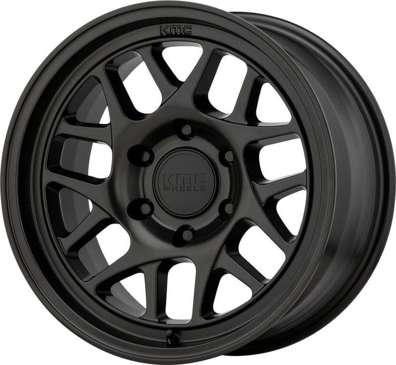 KMC KM717 Bully Satin Black