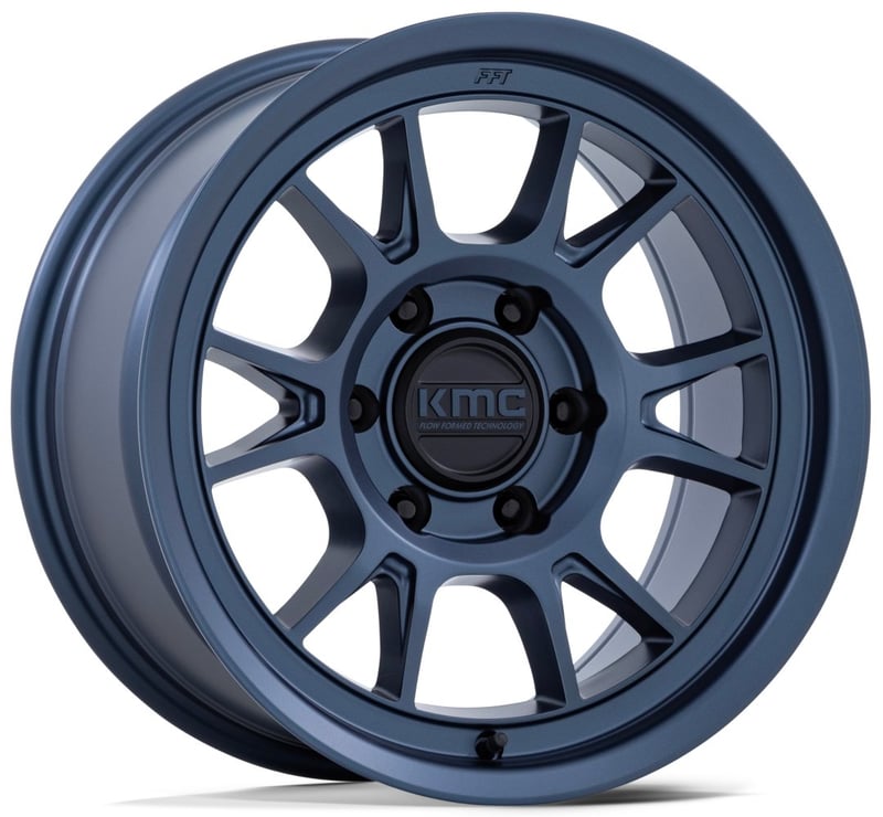 KMC KM729 Range Metallic Blue