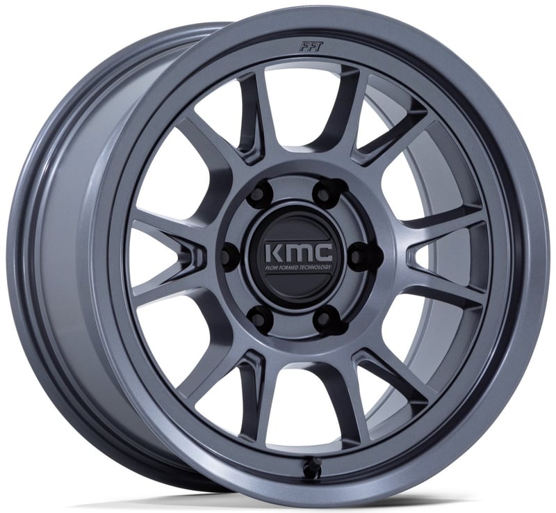 (clearance - no returns) 17x8.5 kmc km729 range matte anthracite 5x5/127 -10mm