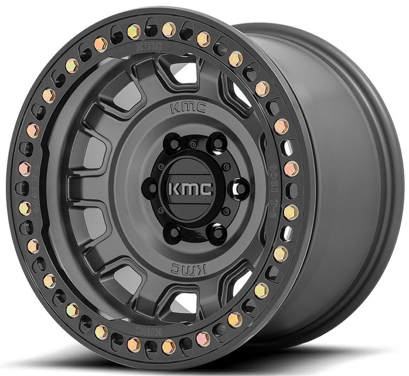 17x9 kmc km236 tank beadlock anthracite (true beadlock) 8x170 -38mm