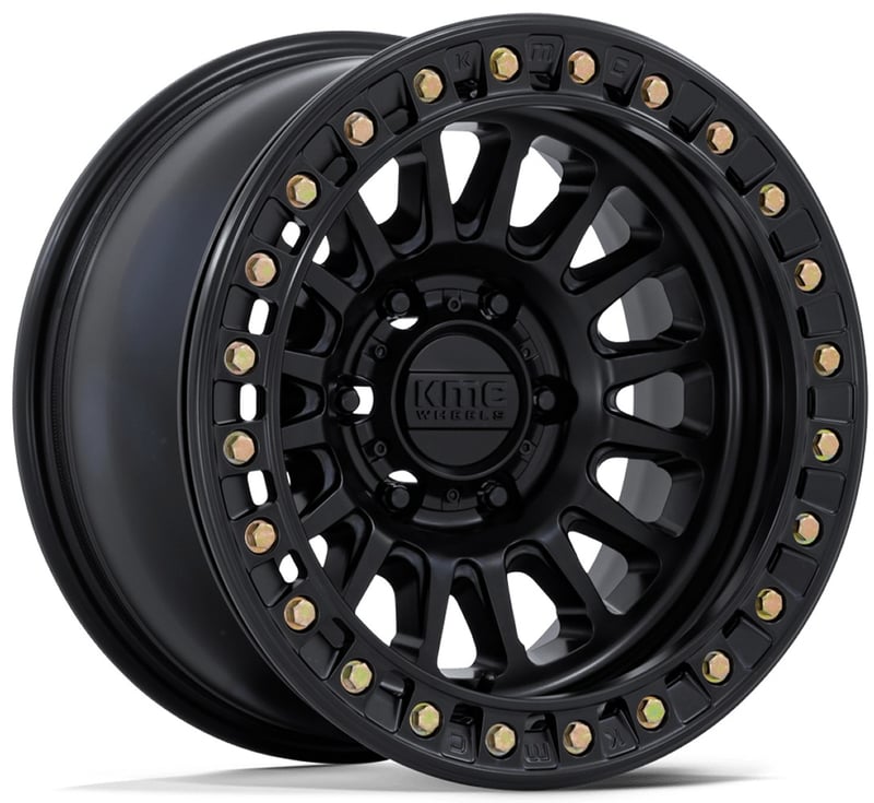 KMC KM239 Impact Beadlock Matte Black