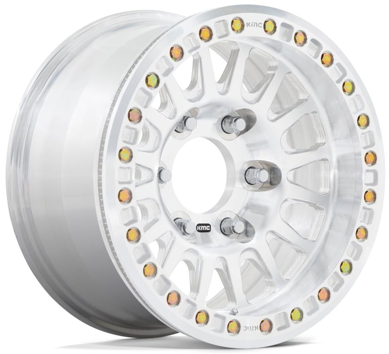 17x9 kmc km445 impact forged beadlock raw machined 6x6.5/165 25mm
